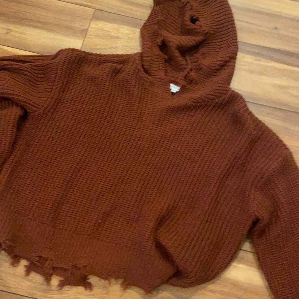 Hooded sweater
